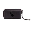 Chicago White Sox Wristlet Wallet Black