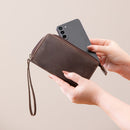 Detroit Tigers Wristlet Wallet Brown