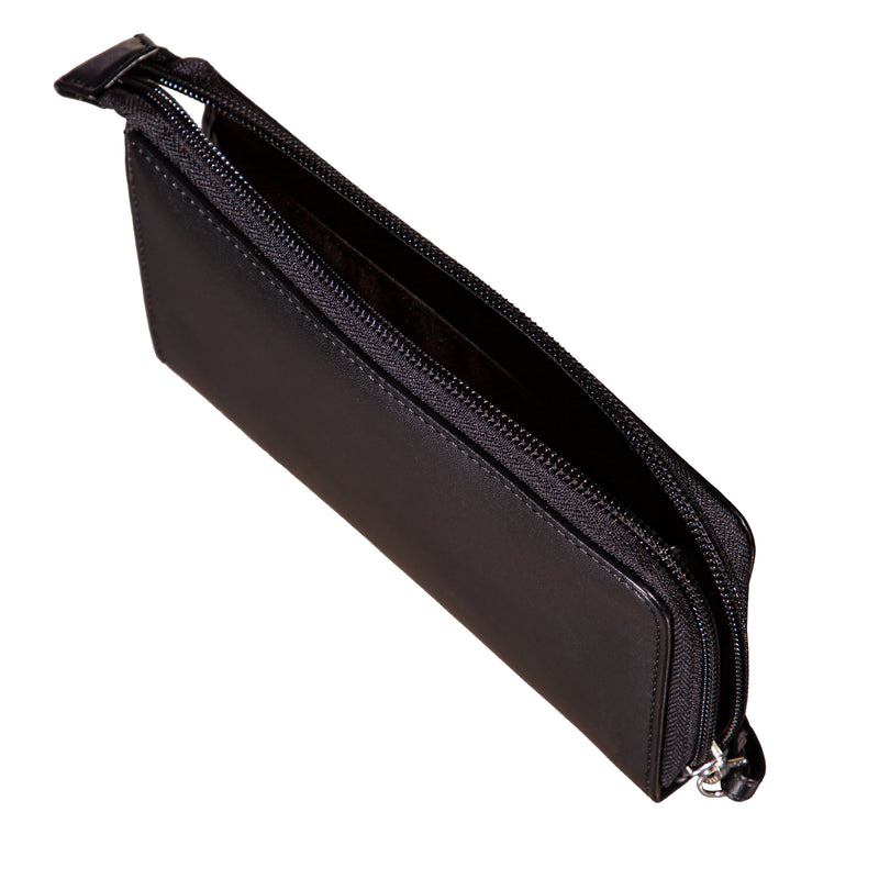 St Louis Cardinals Wristlet Wallet Black