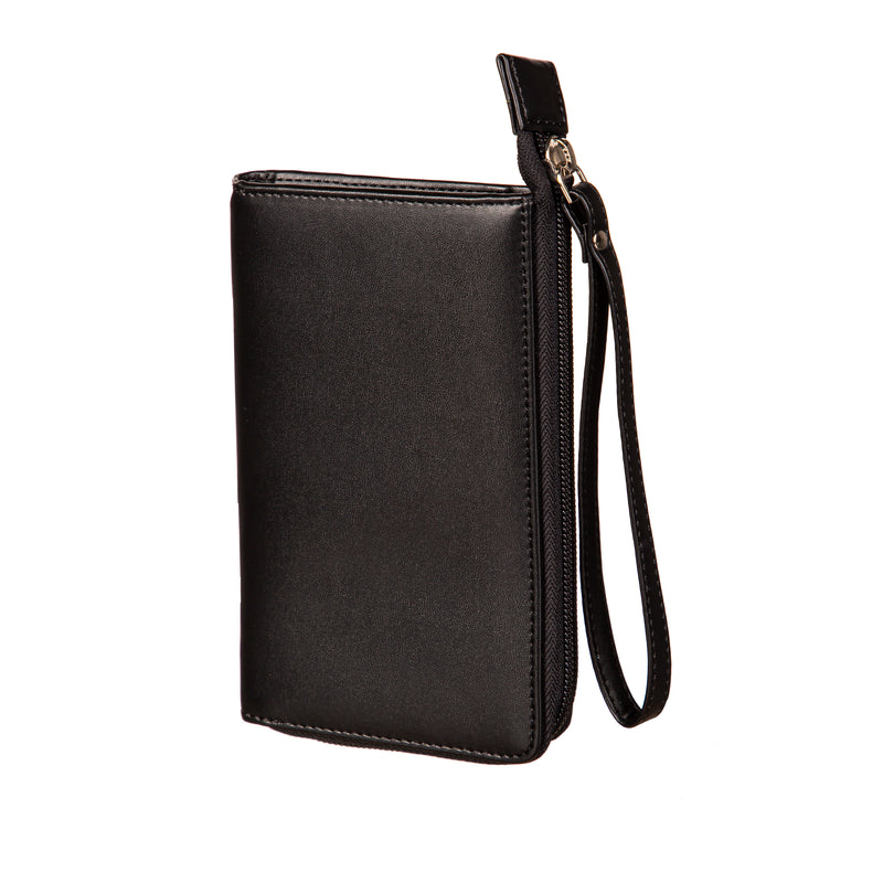 St Louis Cardinals Wristlet Wallet Black
