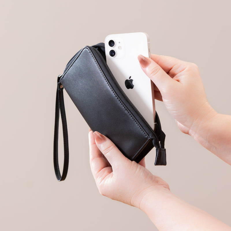 Toronto Blue Jays Wristlet Wallet Black