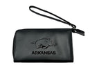 Wristlet Wallet, Black, University of Arkansas