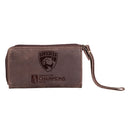 Florida Panthers Wristlet Wallet, Brown, Stanley Cup 2024 Champions