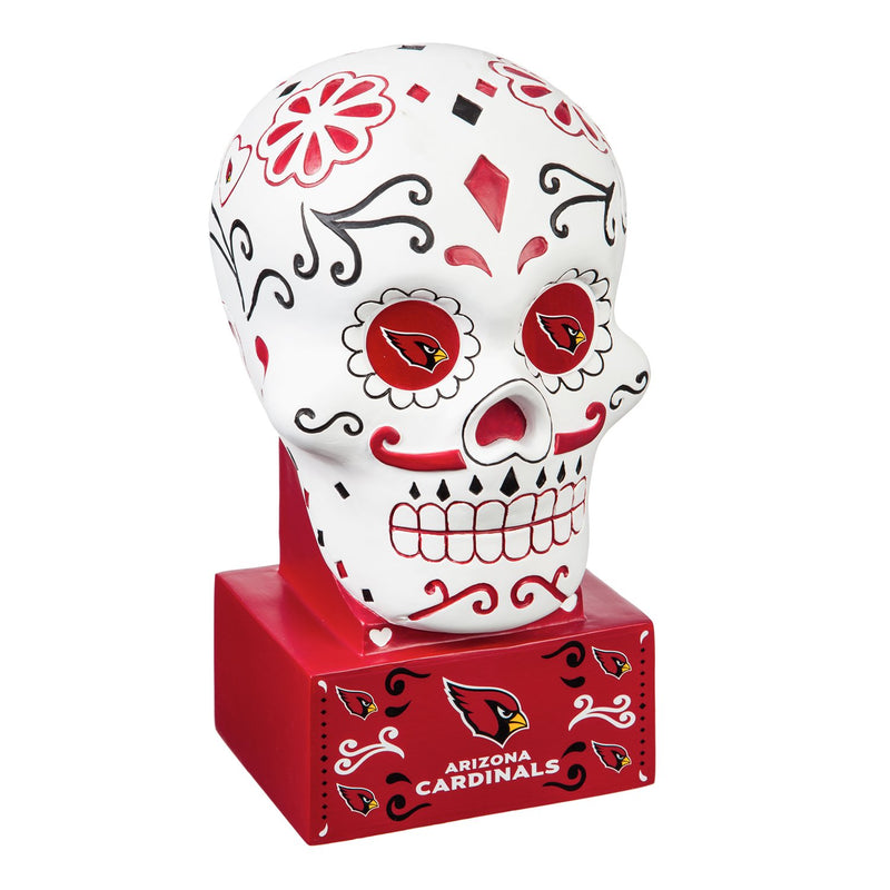 Arizona Cardinals, Sugar Skull Statue,843800sk