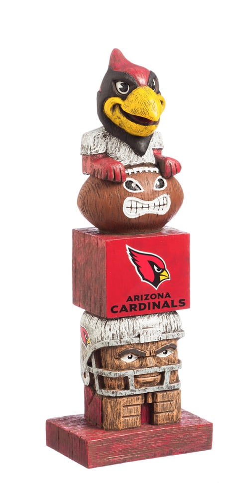 Evergreen Statuary,Team Garden Statue, Arizona Cardinals,5.5x4x16 Inches