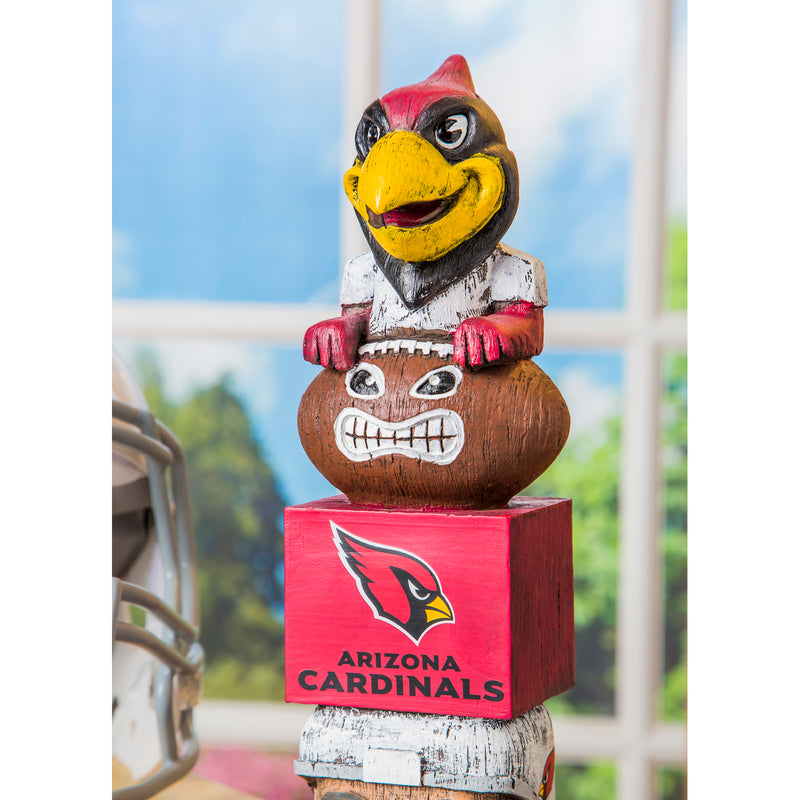 Evergreen Statuary,Team Garden Statue, Arizona Cardinals,5.5x4x16 Inches