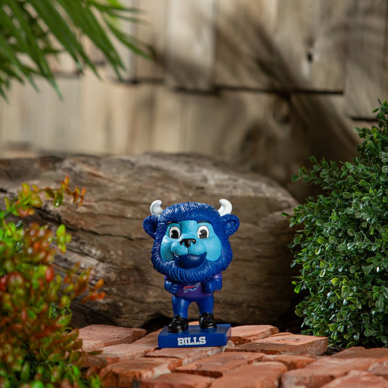 Evergreen Statuary,Lil Big Head Statue, Mascot, Buffalo Bills,5.91x5.12x6.25 Inches