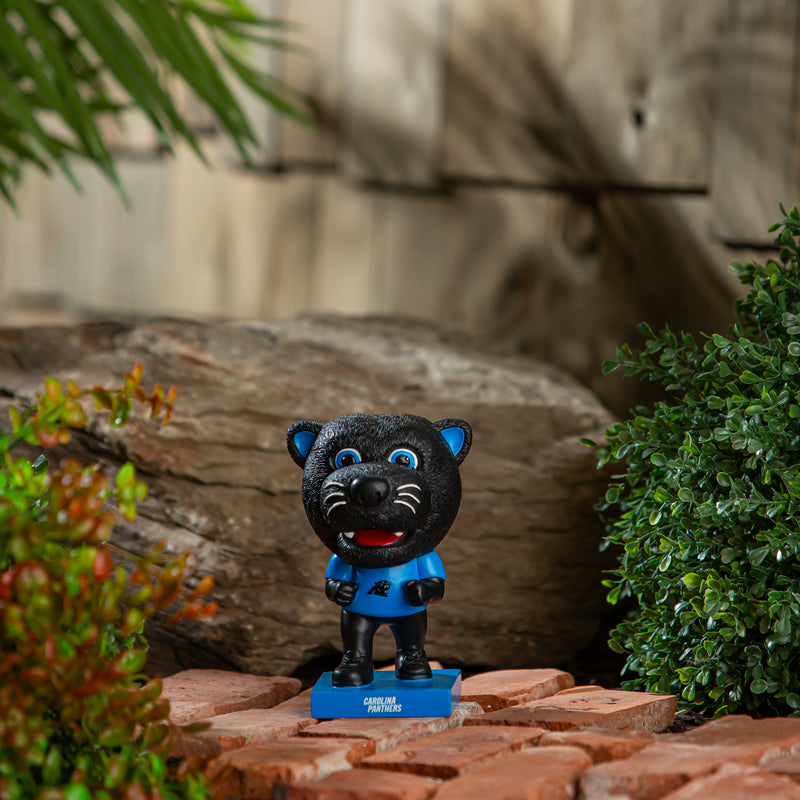 Evergreen Statuary,Lil Big Head Statue, Mascot, Carolina Panthers,5.91x5.12x6.25 Inches