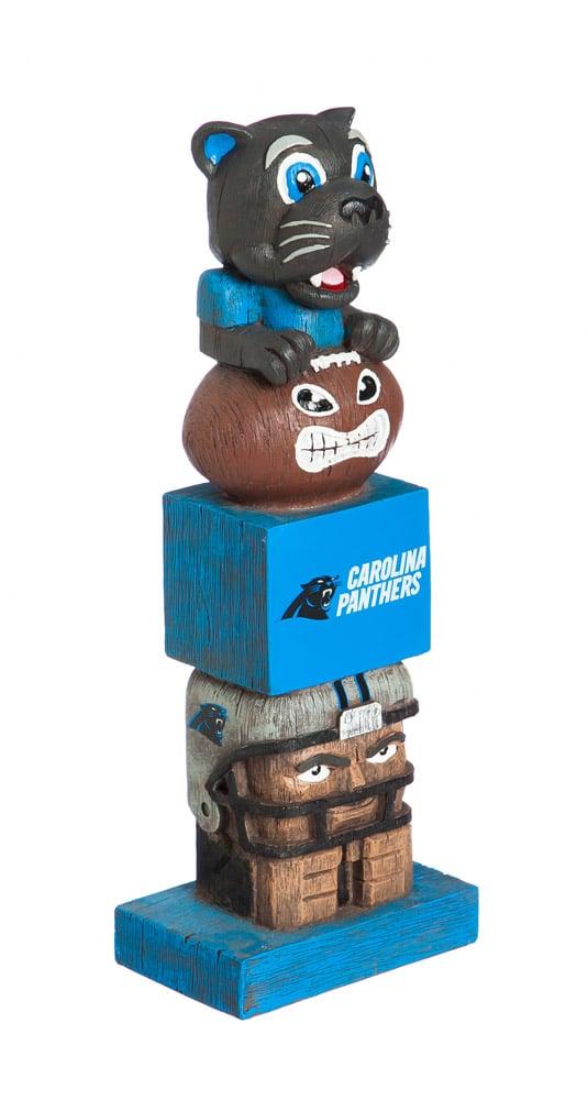 Evergreen Statuary,Team Garden Statue, Carolina Panthers,5.5x4x16 Inches