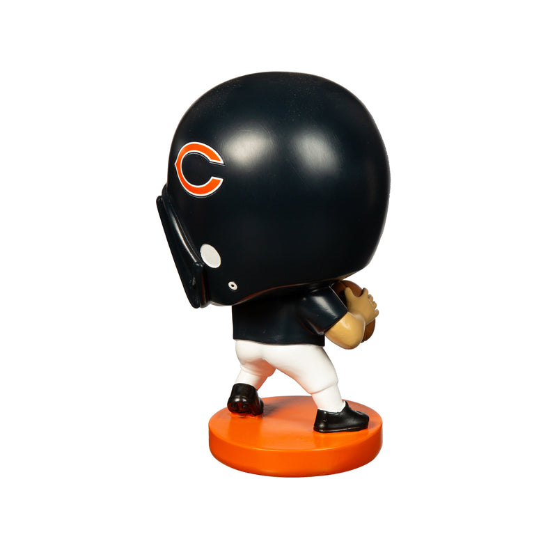 Evergreen Statuary,Lil Big Head Statue, Player, QB, Chicago Bears,3.93x4.33x6.7 Inches