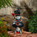 Evergreen Statuary,Chicago Bears, Garden Stack,6x3.75x12 Inches