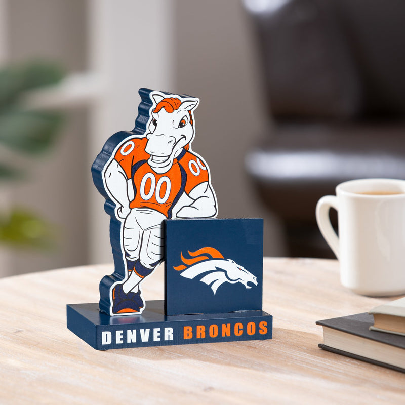 Mascot Statue, with Logo, Denver Broncos,843809mdf