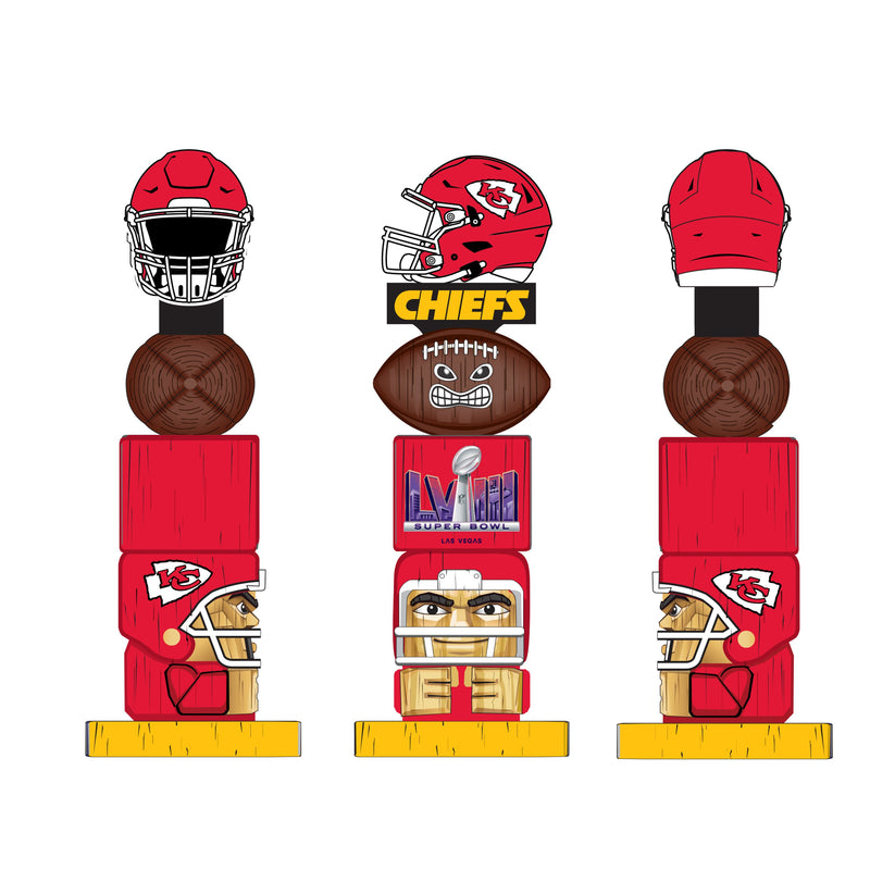 Kansas City Chiefs Super Bowl 58 Champions Team Garden Statue