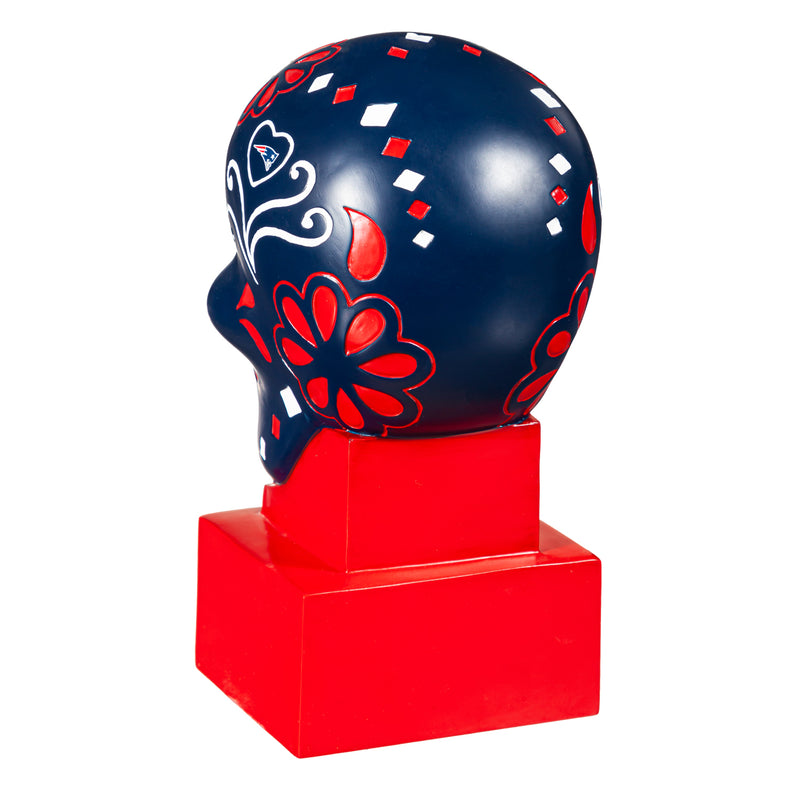 New England Patriots, Sugar Skull Statue,843818skb