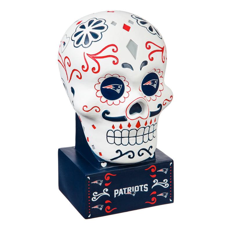 New England Patriots, Sugar Skull Statue,843818sk