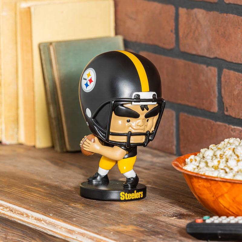 Lil Big Head Statue, Player, QB, Pittsburgh Steelers,843824lbhq