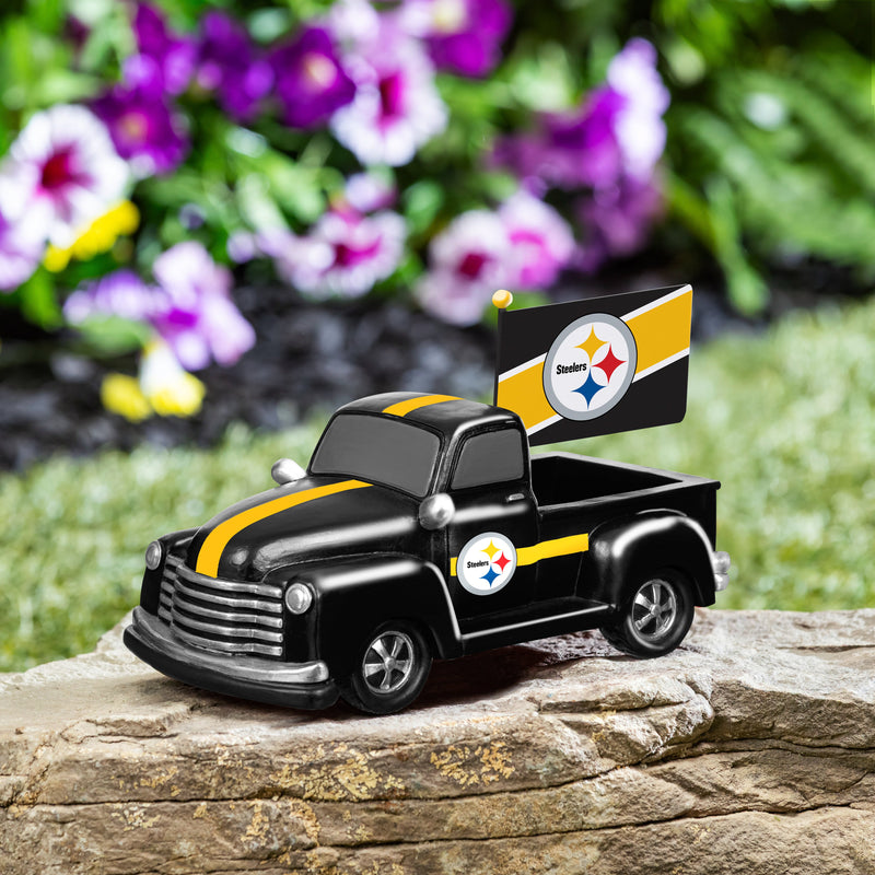 Pittsburgh Steelers Rally Truck Statue