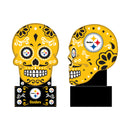 Pittsburgh Steelers, Sugar Skull Statue, Yellow