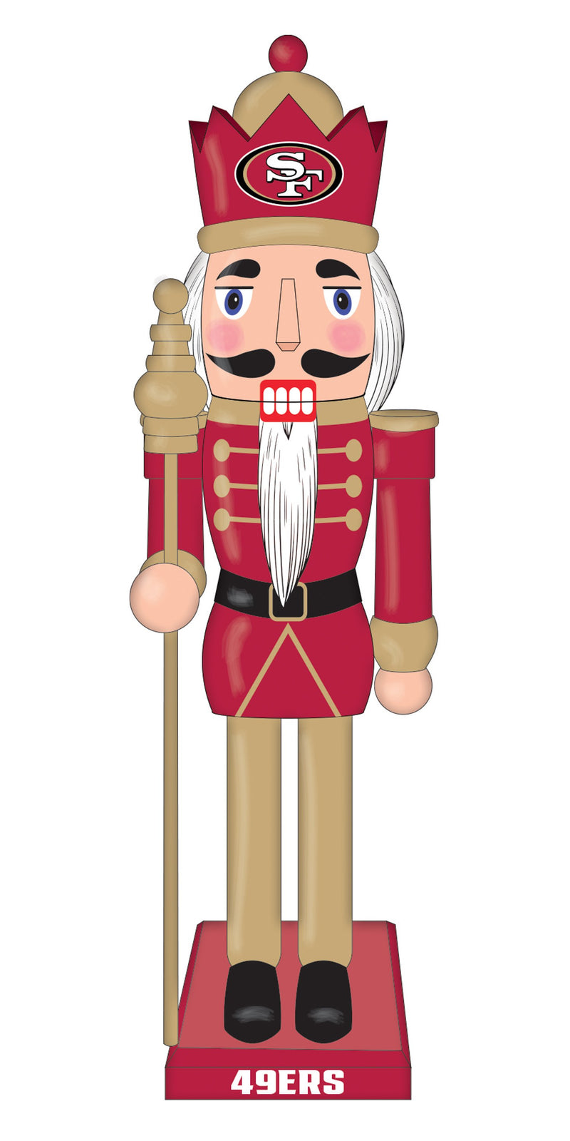 Nutcracker Statue, San Francisco 49ers,843826nkr