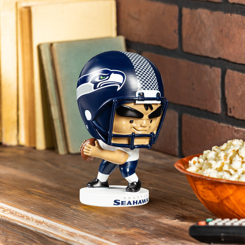 Lil Big Head Statue, Player, QB, Seattle Seahawks,843827lbhq