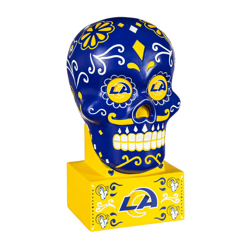 LA Rams, Sugar Skull, Blue