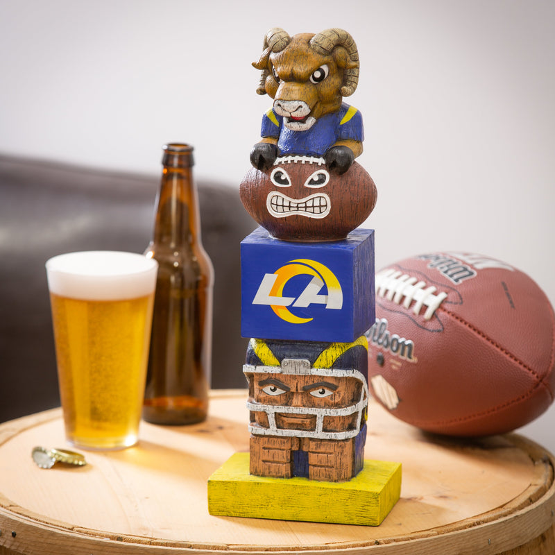 Team Garden Statue, LA Rams, Blue & Gold,843828ttd