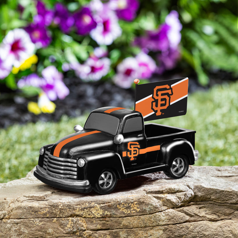 San Francisco Giants Rally Truck Statue