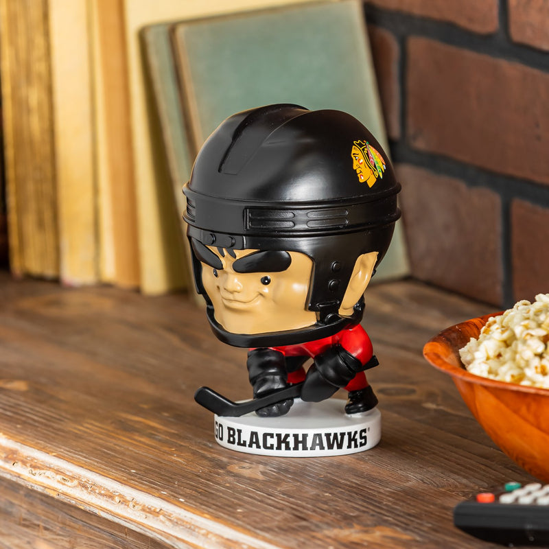 Lil Big Head Statue, Player, Center, Chicago Blackhawks,844355lbhc