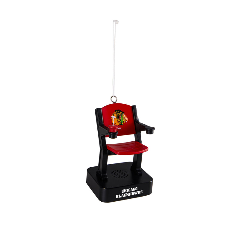 Stadium Seat Statue w/ Bluetooth Speaker, Chicago Blackhawks,844355stad