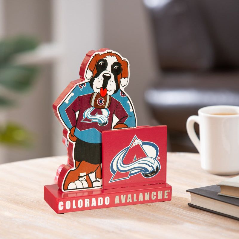 Mascot Statue, with Logo, Colorado Avalanche,844356mdf