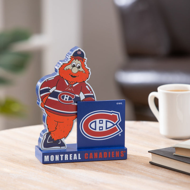 Mascot Statue, with Logo, Montreal Canadiens,844364mdf