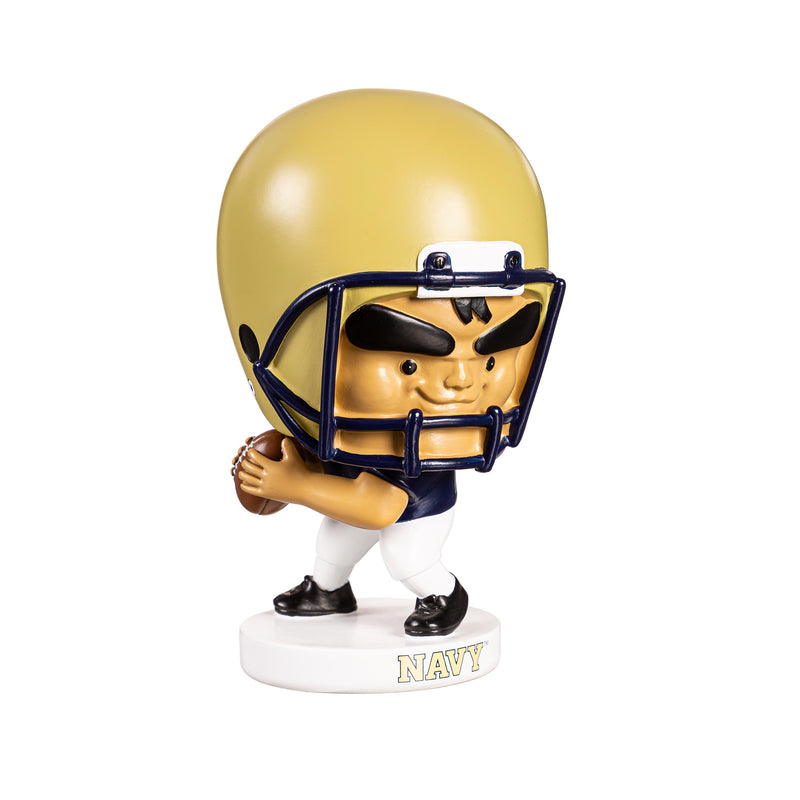 Lil Big Head Statue, Player, QB, Naval Academy