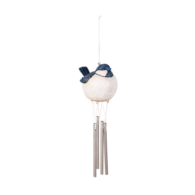 Evergreen Wind,Portly Birds Mini Wind Chime,2.76x9.06x3.54 Inches