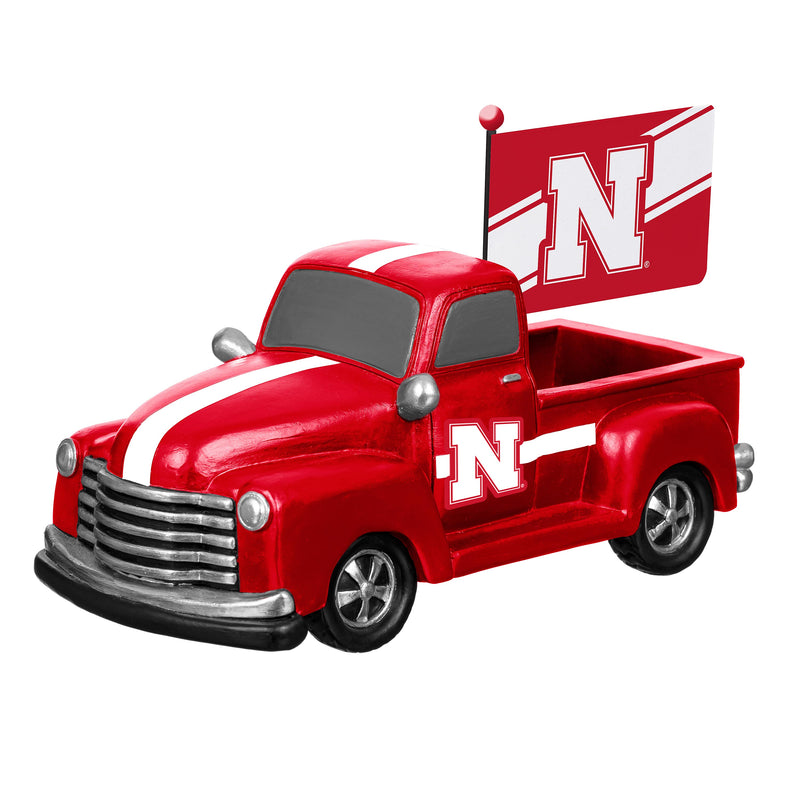 University of Nebraska Rally Truck Statue