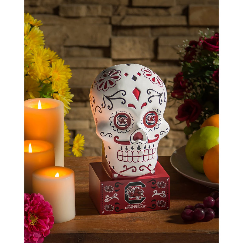 University of South Carolina, Sugar Skull Statue,84954sk