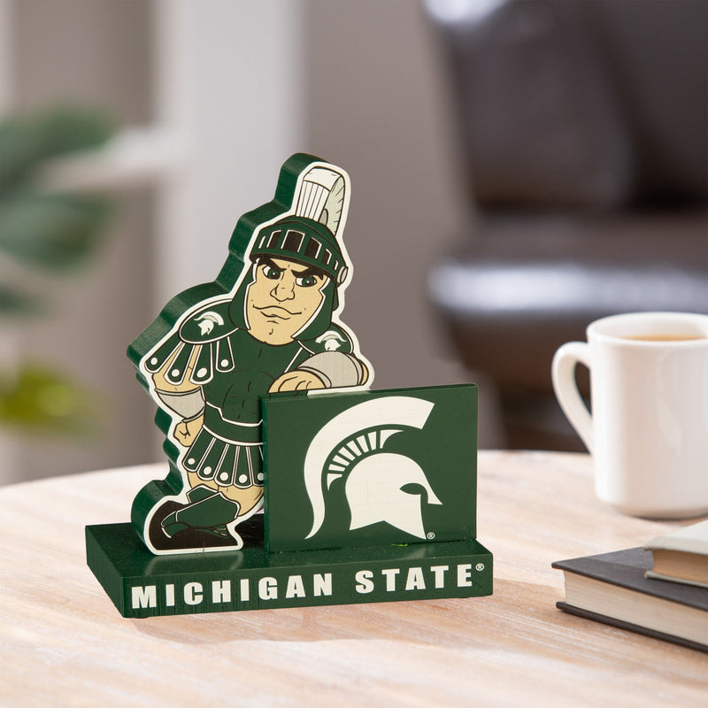 Mascot Statue, with Logo, Michigan State University,84971mdf