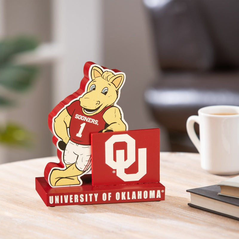 Mascot Statue, with Logo, University of Oklahoma,84974mdf