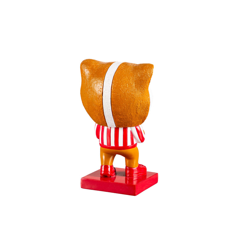 Lil Big Head Statue, Mascot, University of Wisconsin-Madison,84984lbhm