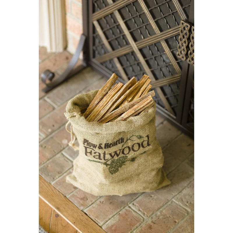 Fatwood Fire-Starter, 12 lb. Bag,84g2853