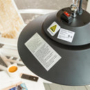 Outdoor Lamp & Lighting, LED Lantern, Hanging Halogen Lamp, 17"L