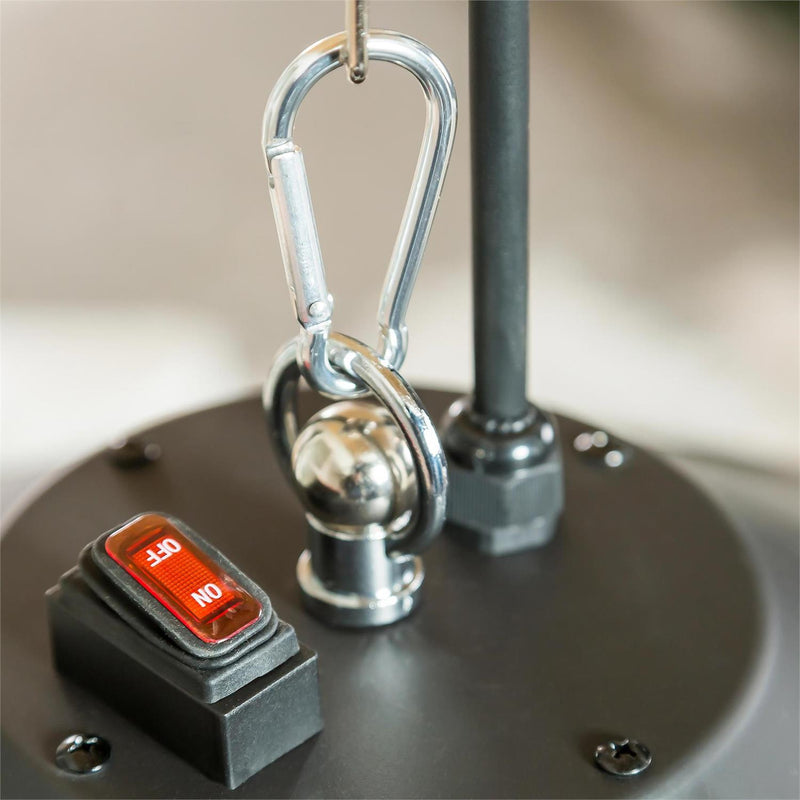 Outdoor Lamp & Lighting, LED Lantern, Hanging Halogen Lamp, 17"L