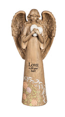 12"H Love Wish Givers Angel Garden Statuary