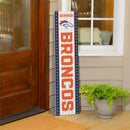 Denver Broncos 46" Double Sided Leaner, Christmas Ornament