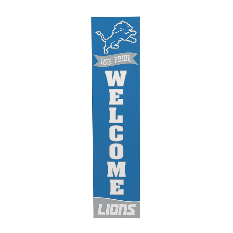 Detroit Lions Large Single Sided Leaner, 46"