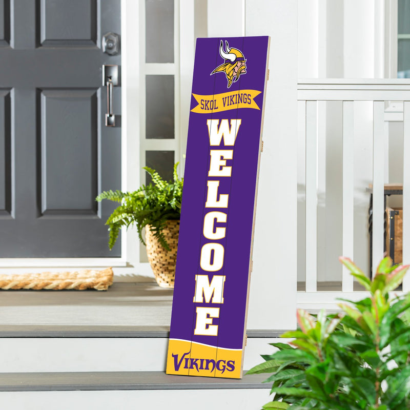 Minnesota Vikings Large Single Sided Leaner, 46"