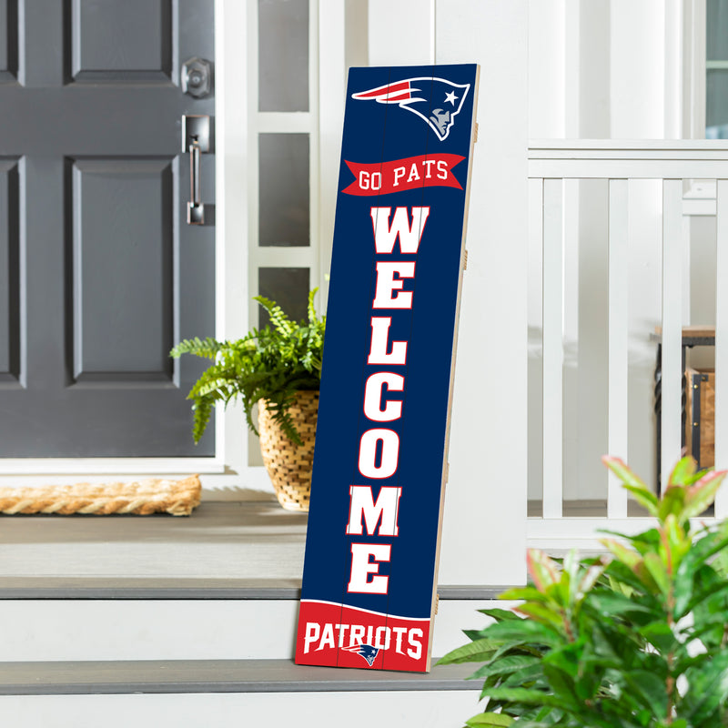 New England Patriots Large Single Sided Leaner, 46"