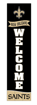 New Orleans Saints Large Single Sided Leaner, 46"