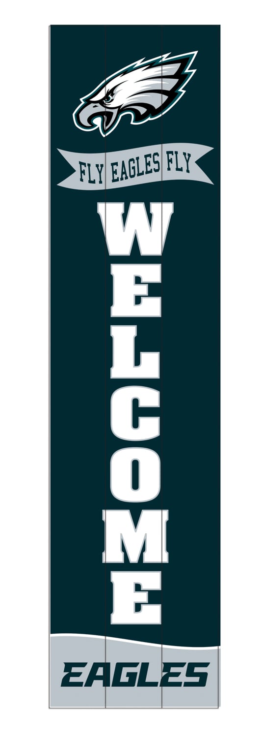 Philadelphia Eagles Large Single Sided Leaner, 46"