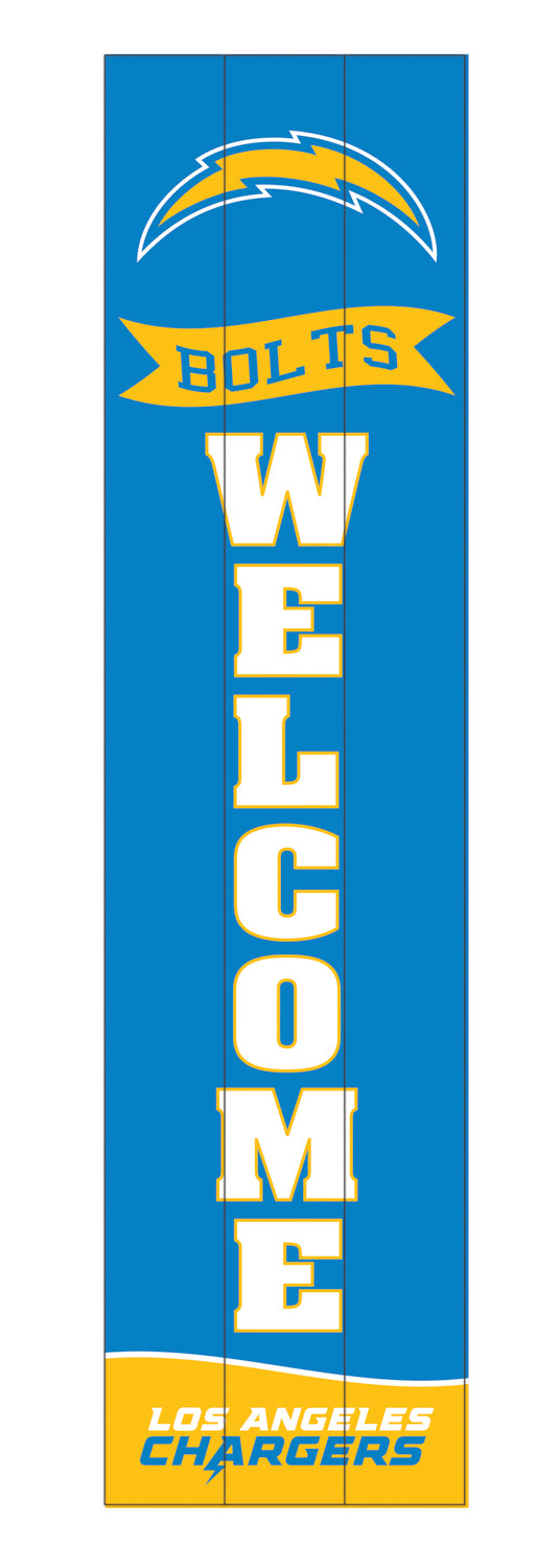 Los Angeles Chargers Large Single Sided Leaner, 46"