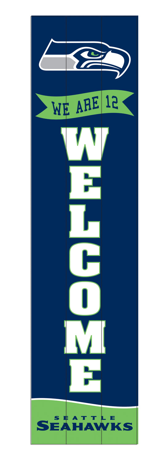Seattle Seahawks Large Single Sided Leaner, 47"